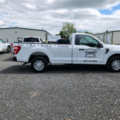 Backyard Works Vehicle Lettering